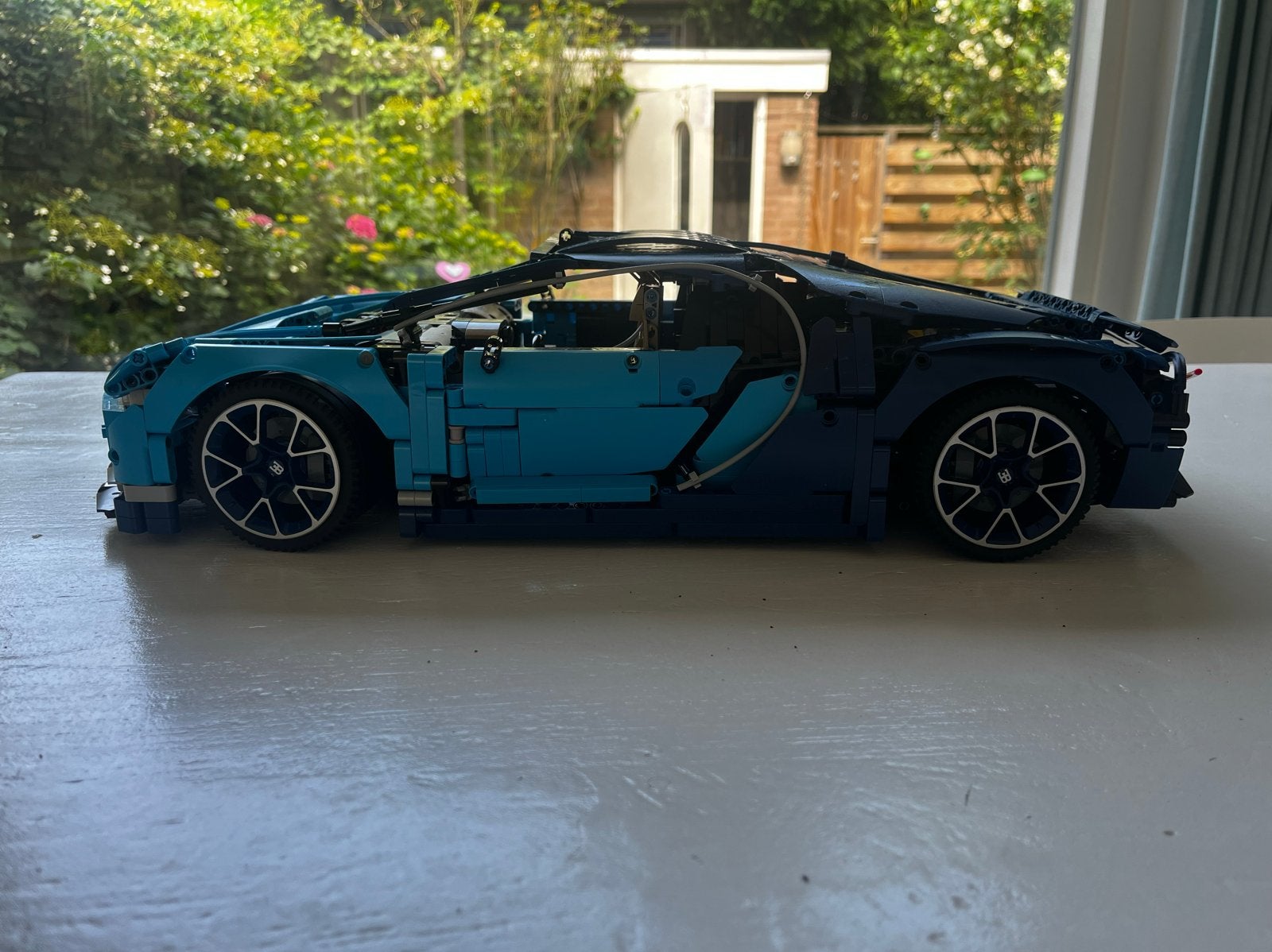 Bouwblokken sportwagen - Bugatti Chiron alternatief, Ophalen of Verzenden, Zo goed als nieuw, Overige merken