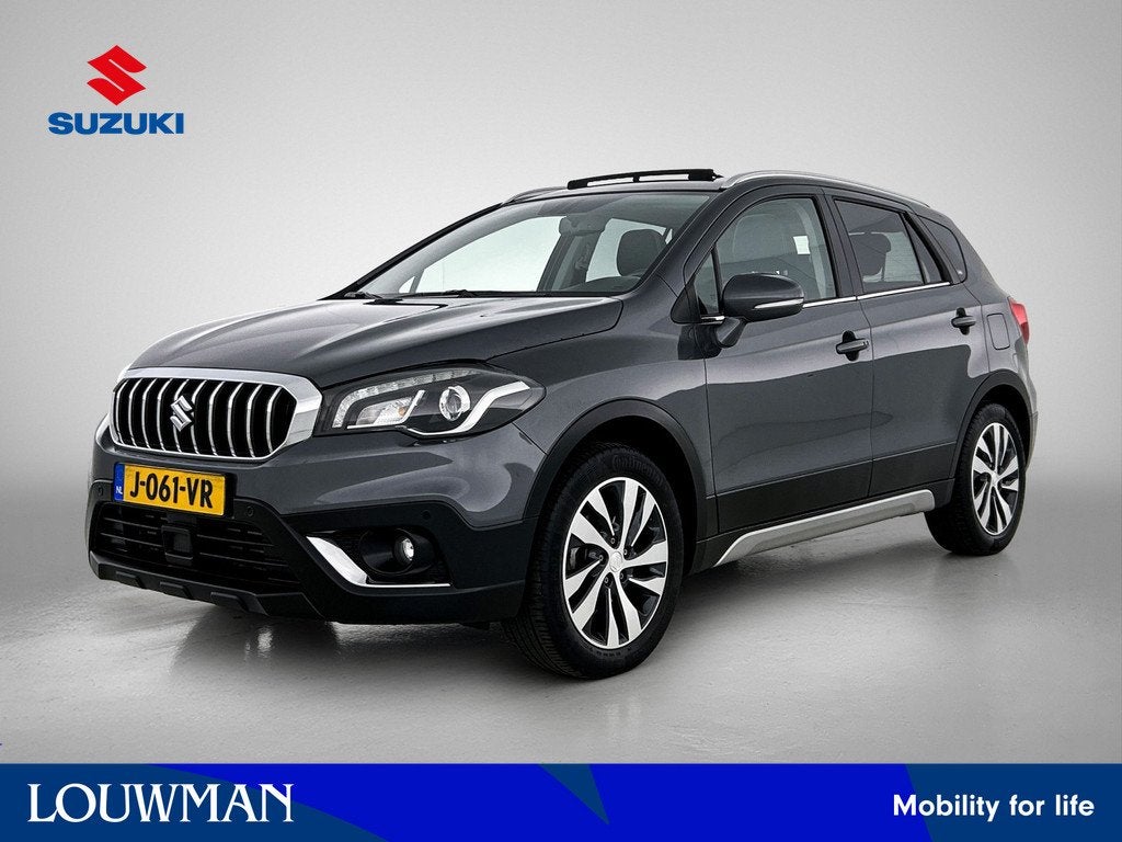 Suzuki S-Cross 1.4 Boosterjet Style Smart Hybrid | Trekhaak, Auto's, Suzuki, Voorwielaandrijving, 12 maanden, Gebruikt, 400 kg
