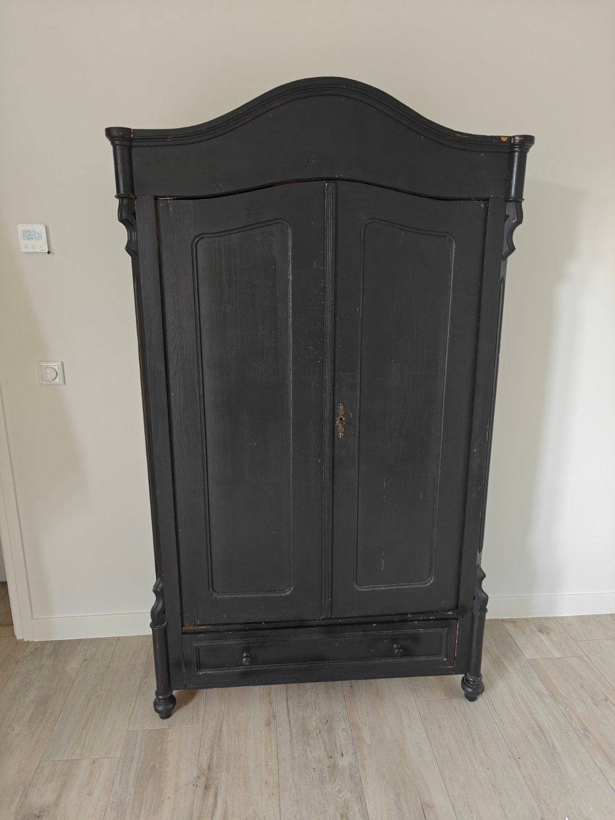 Linnenkast / Meidenkast / Biedermeier, Ophalen, Gebruikt, 100 tot 150 cm, 150 tot 200 cm