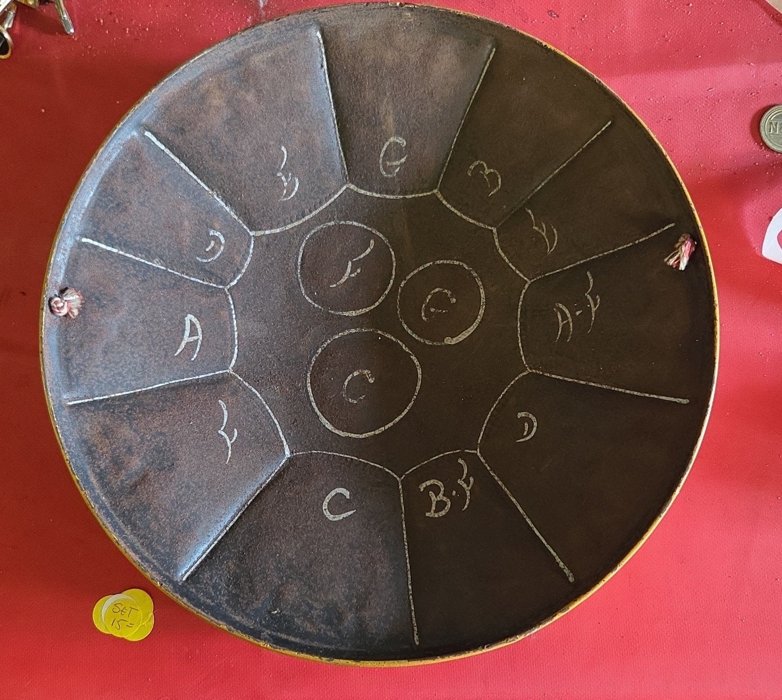 Oude steeldrum uit Curaçao, Gebruikt, Ophalen of Verzenden, X, Trommel