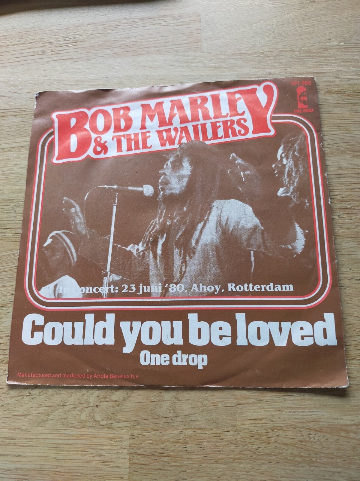 Bob Marley , could you be loved Ahoy Rotterdam, Ophalen of Verzenden, Zo goed als nieuw, Pop