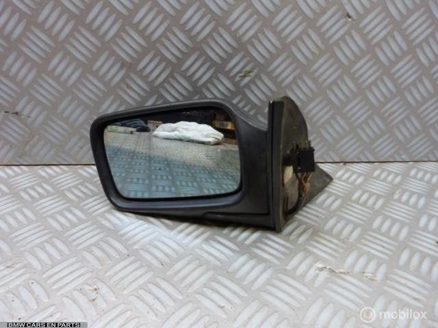 Buitenspiegel links BMW 3-serie E30 ('84-'92) links zwart, Auto-onderdelen, Gebruikt, Ophalen of Verzenden, BMW, BMW