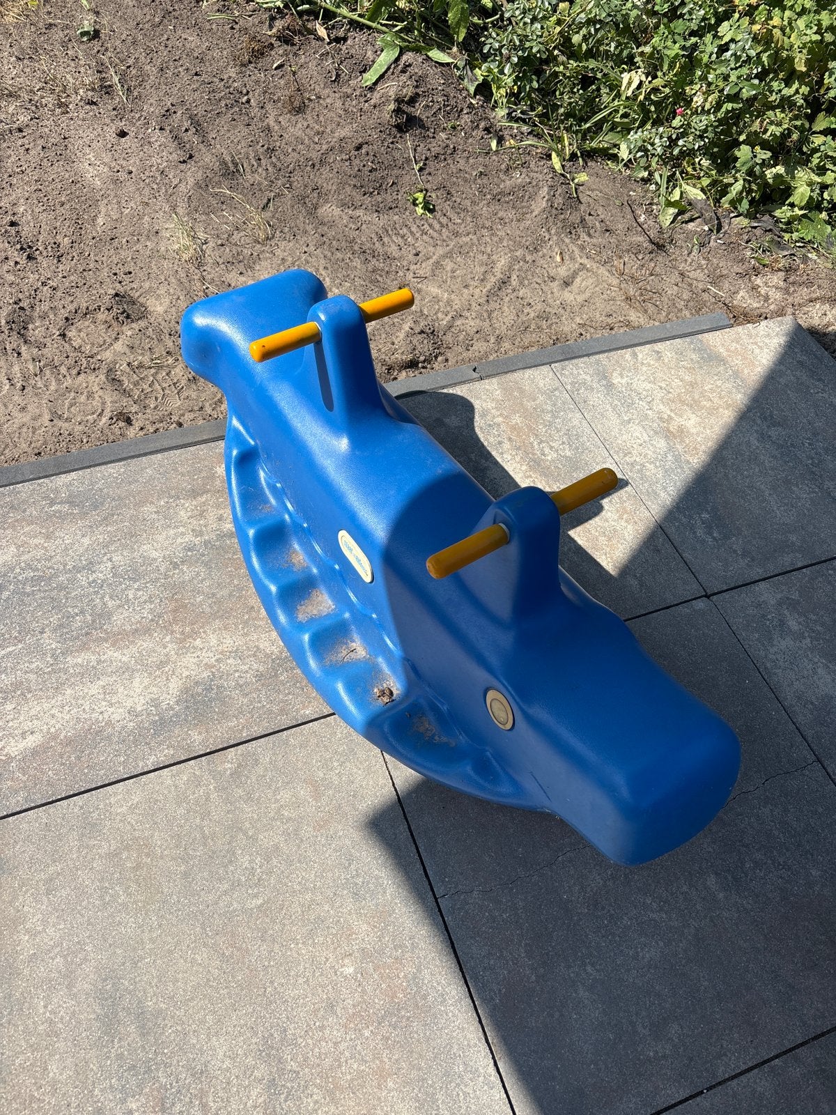 Blauwe wipwap voor kinderen, Ophalen, Gebruikt