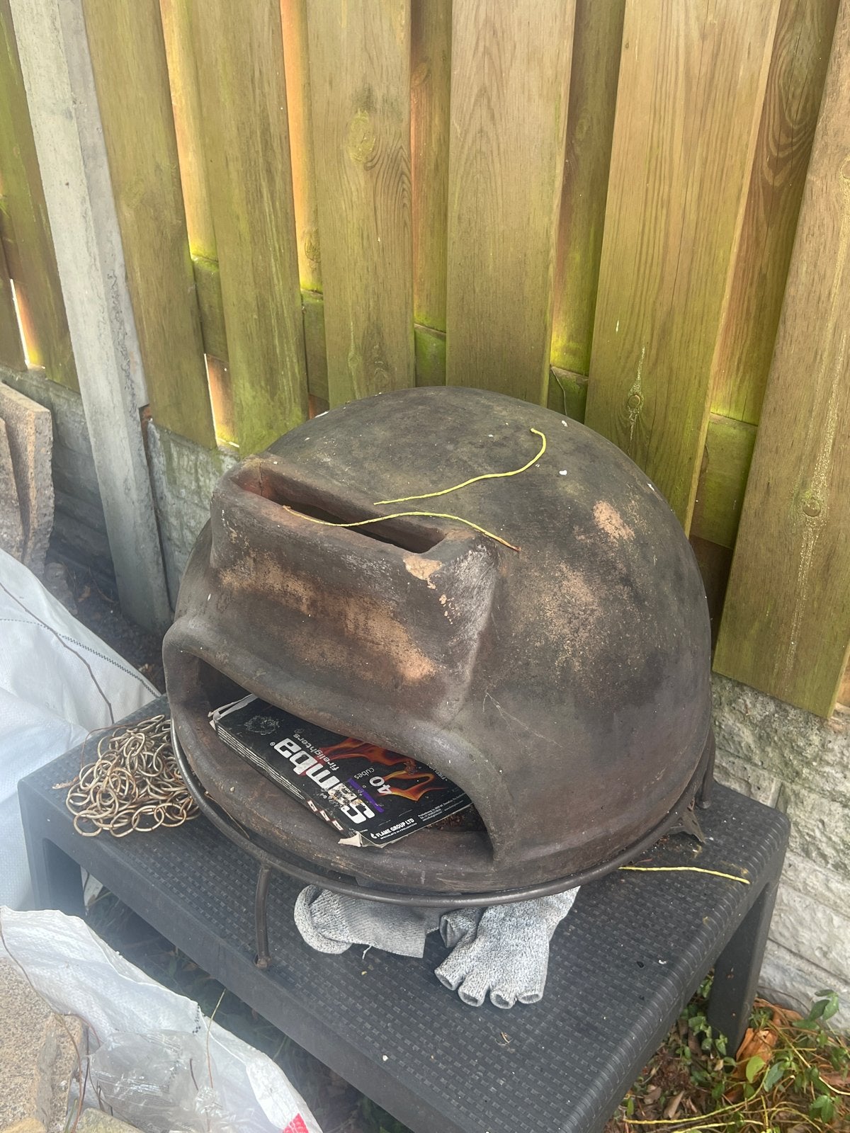 Pizza- en Broodoven voor Buiten, Ophalen, Gebruikt