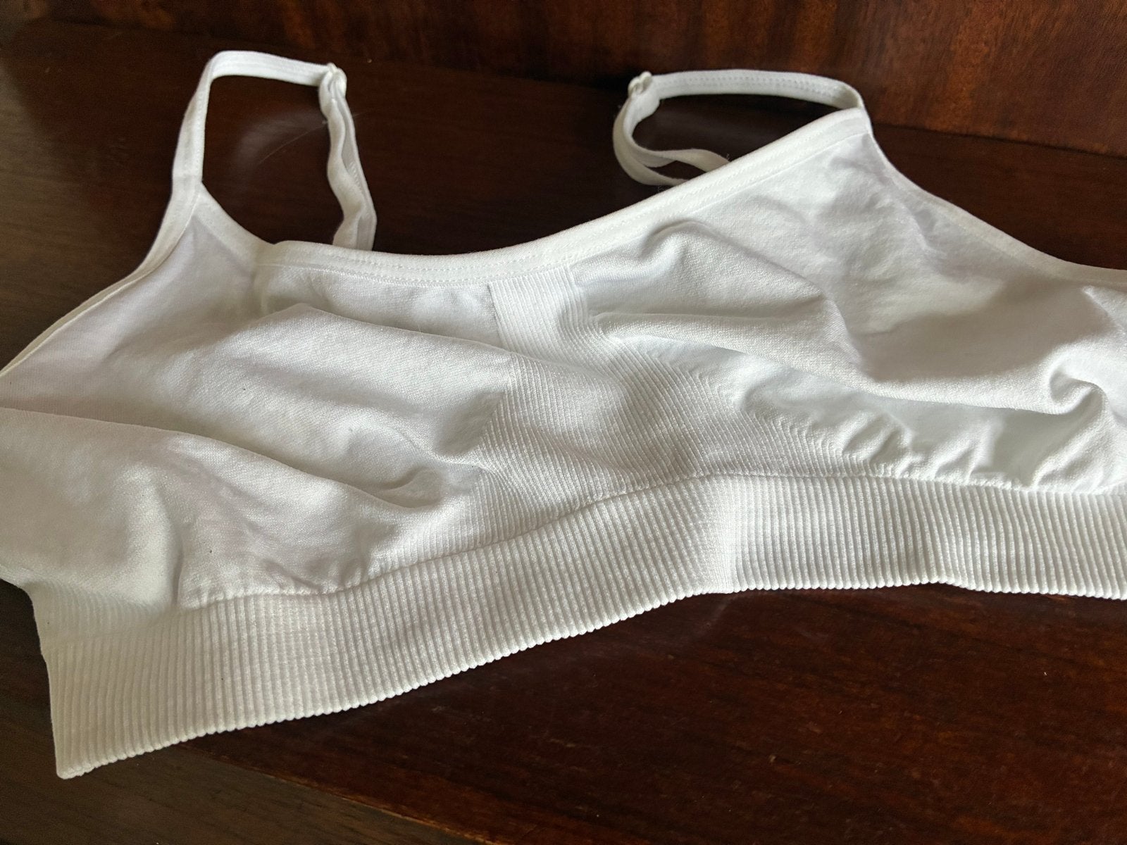 Gratis nieuwe comfortabele witte bralette maat M, Kleding | Dames, Ophalen, Wit, BH