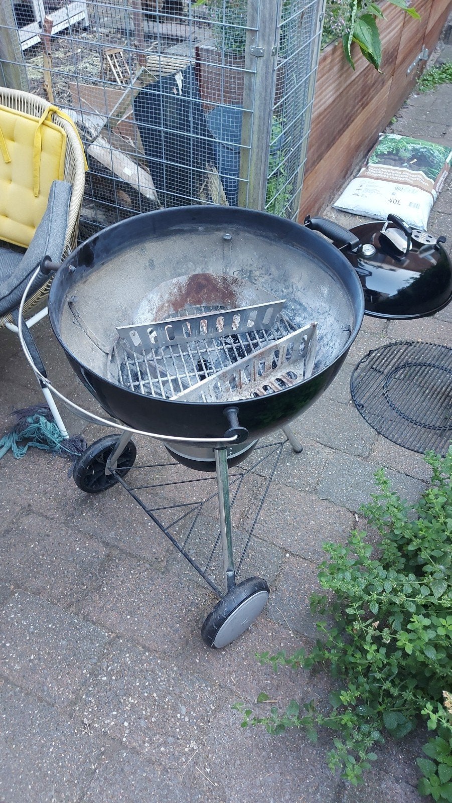 Weber bqq master-touch, Ophalen