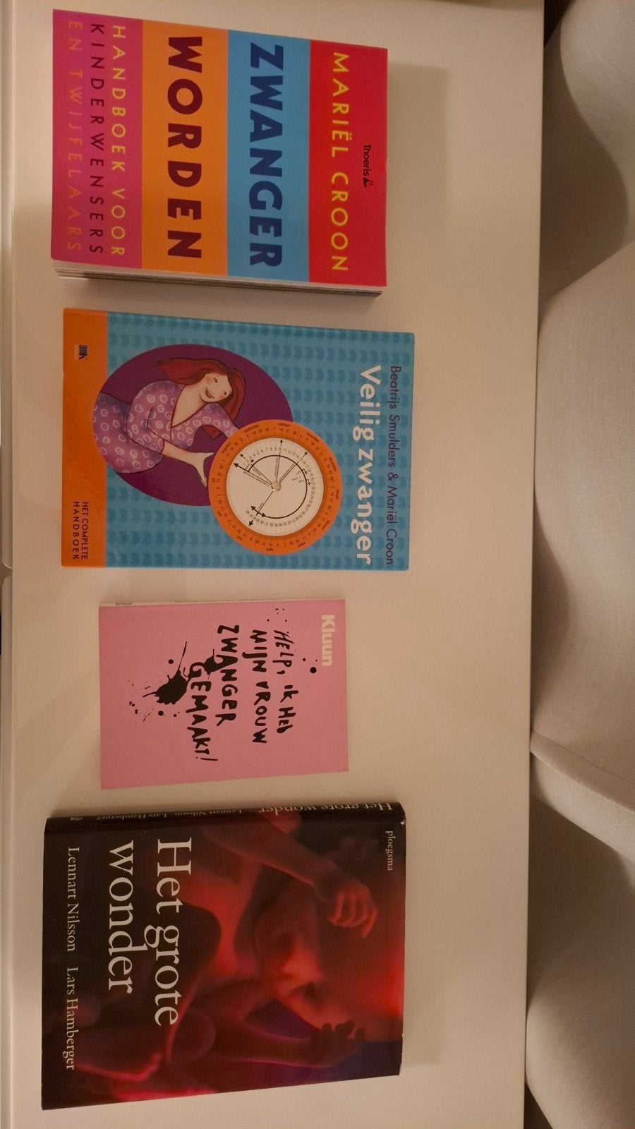 Complete set 19 boeken over zwangerschap en bevallen, Ophalen of Verzenden, Zo goed als nieuw, Zwangerschap en Bevalling