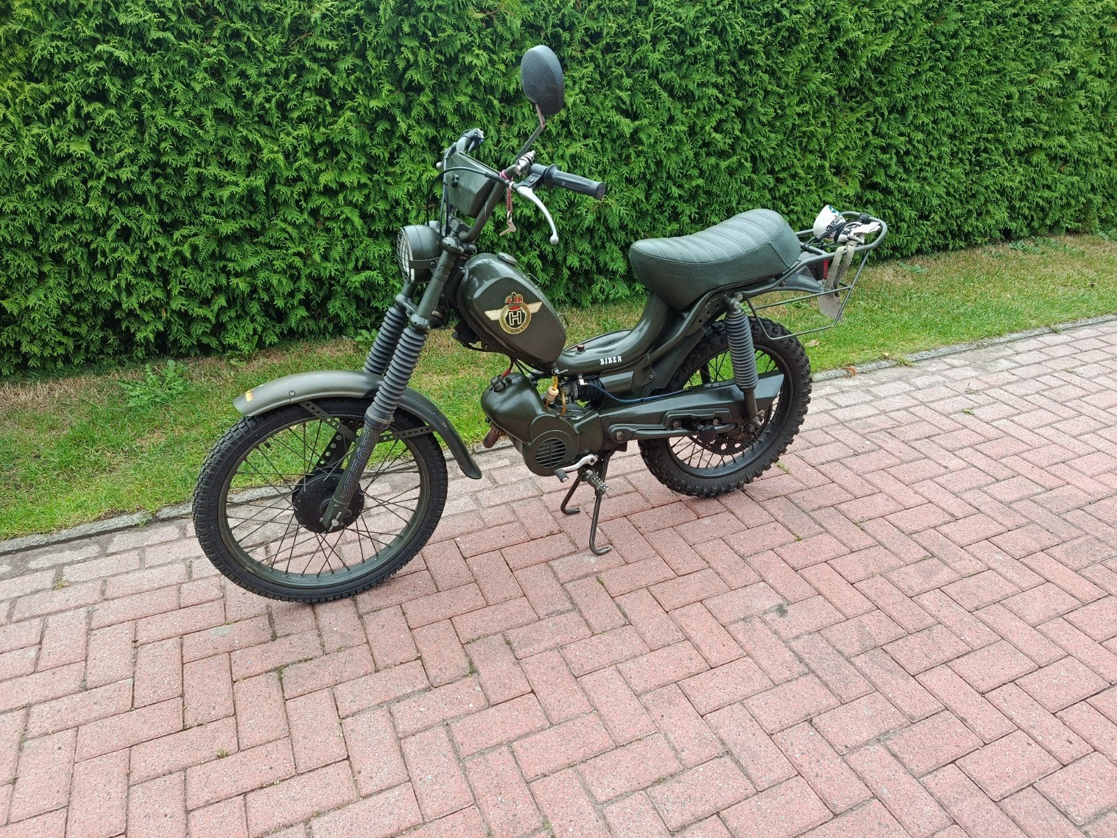 Horex Biber Testi Real Minarelli, Maximaal 45 km/u, 8 versnellingen, 50 cc, Ophalen