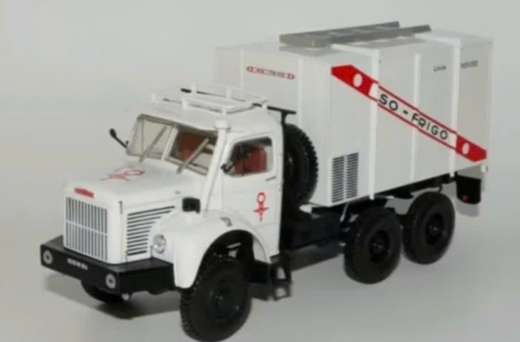 Berliet GBC 8 6x6 GAZELLE ISO-FRIGO 1/43 serie Berliet # 95, Verzenden, Nieuw, Bus of Vrachtwagen, Overige merken