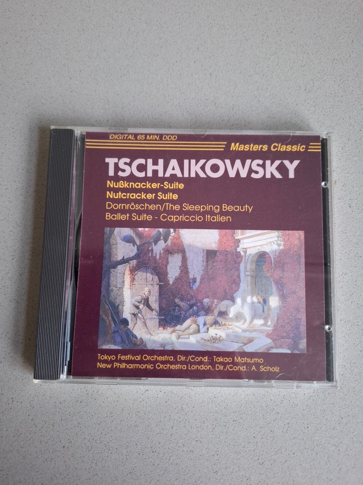Tschaikowsky - Notenkraker Suite, Doornroosje, Capriccio, Gebruikt, Ophalen of Verzenden, Romantiek, Orkest of Ballet