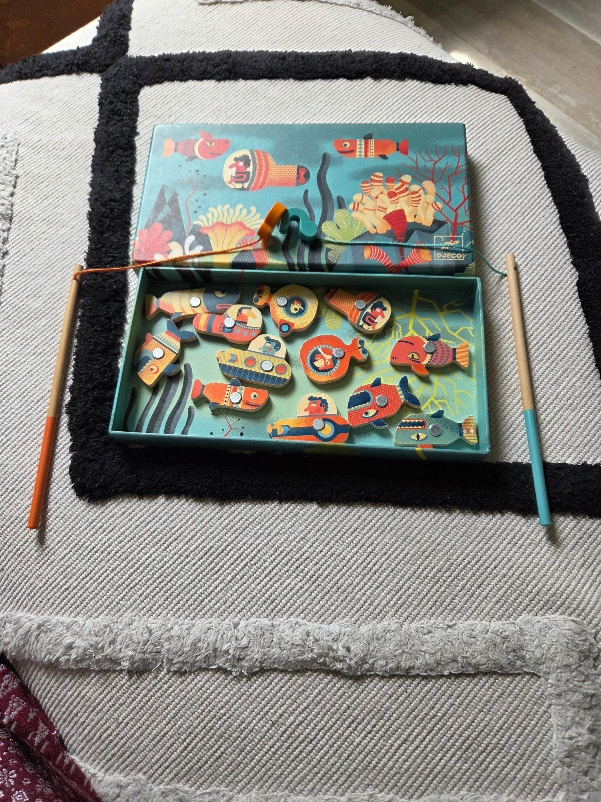 Djeco magnetisch visspel, zo goed als nieuw, 2-5 jaar, Ophalen of Verzenden, Zo goed als nieuw, Overige typen