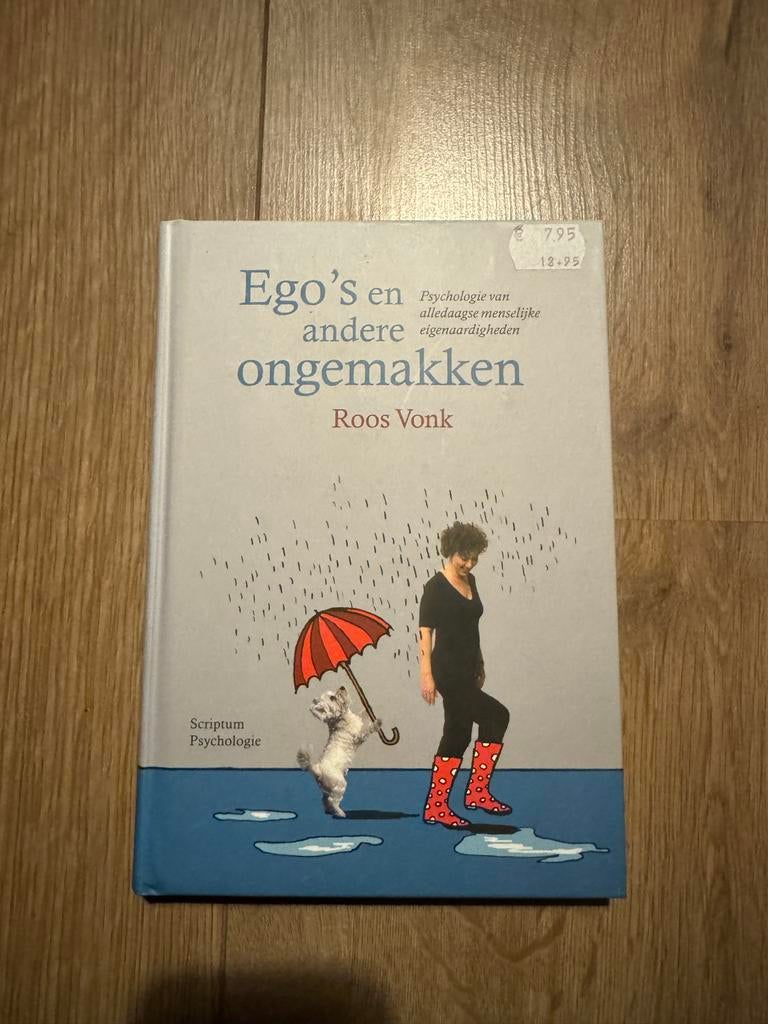 Ego's en andere ongemakken - Roos Vonk, Ophalen of Verzenden, Zo goed als nieuw, Sociale psychologie