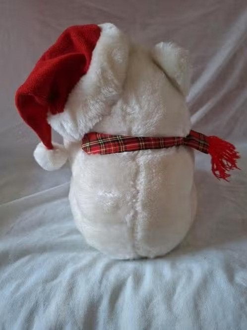 Beer knuffel met geruite poten h, Overige merken, Overige karakters, Beer, Onbekend