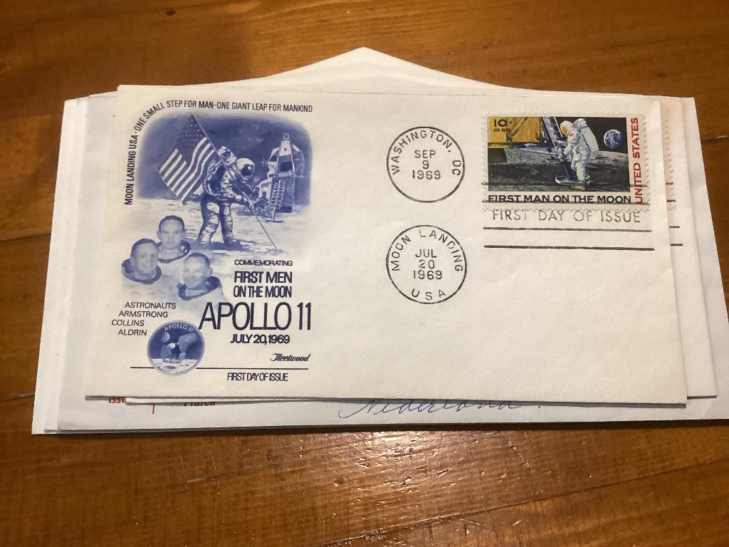 No1325 Ruimtevaart Apollo 11 Heb van Nederland jaargangen, Postzegels en Munten, Postzegels | Eerstedagenveloppen, Ophalen, Onbeschreven