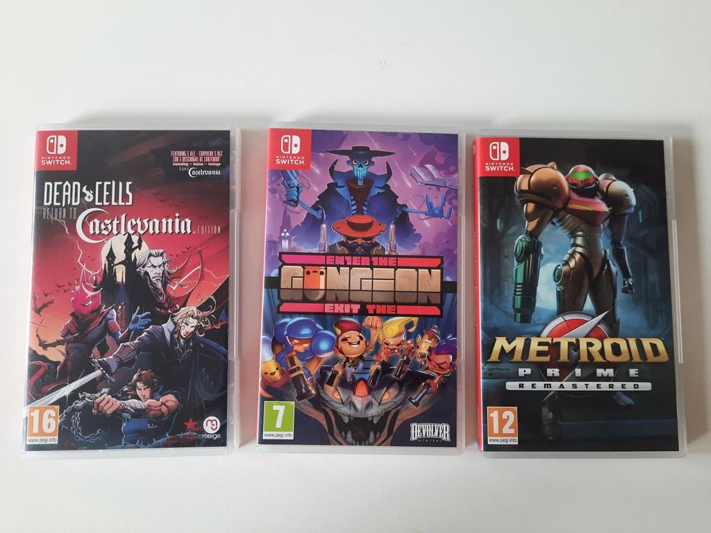 Dead Cells, Metroid Prime remastered, Spelcomputers en Games, Games | Nintendo Switch, Zo goed als nieuw, Avontuur en Actie, 1 speler