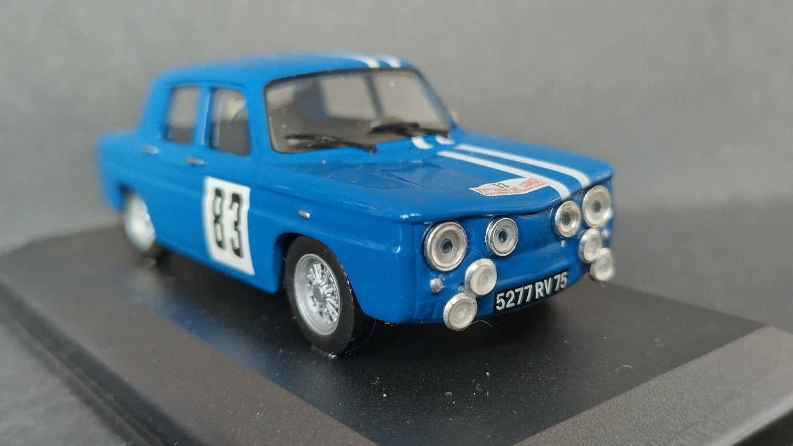 Renault 8 R8 Gordini Tour de Corse 1966 1:43 Altaya Pol, Overige merken, Auto, Verzenden, .