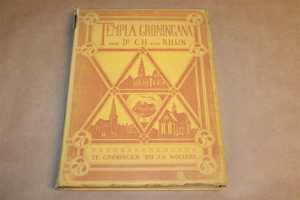 Templa Groningana — Groninger Kerken — Antieke Studie 1910, Boeken, Geschiedenis | Stad en Regio, Gelezen, Ophalen of Verzenden