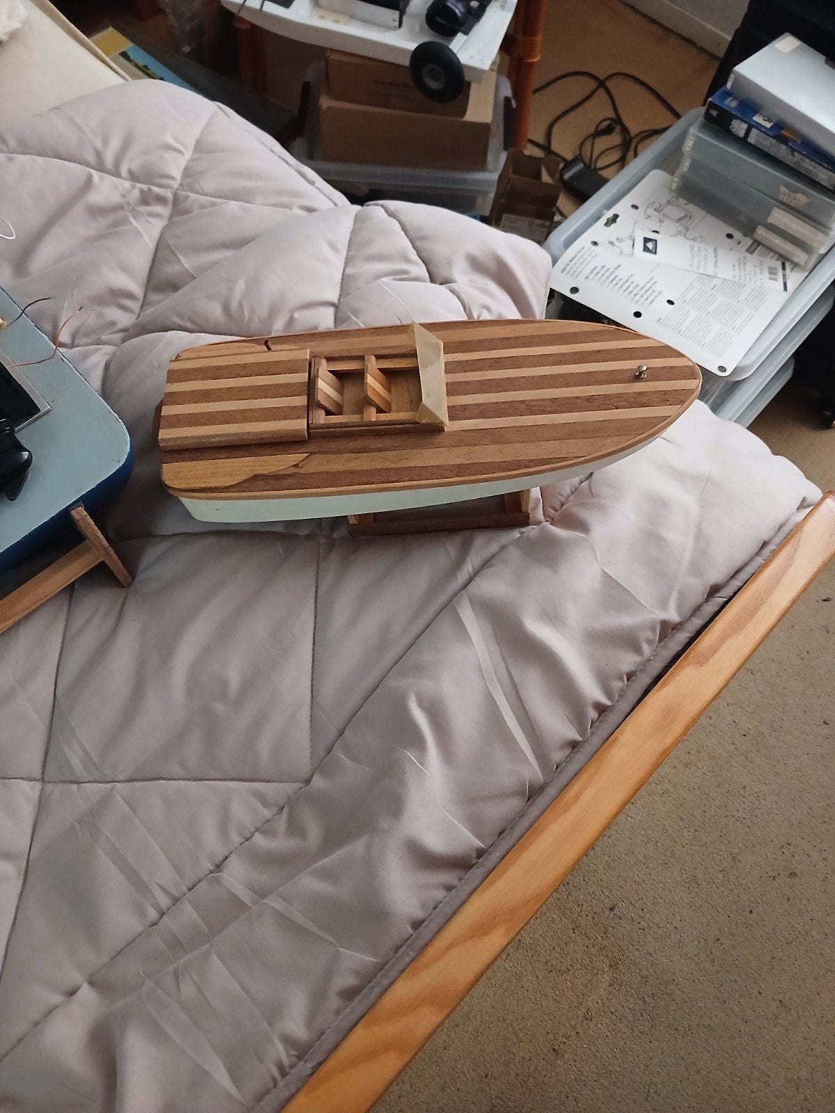 2 boten rc ( project)om zelf af te bouwen., Hobby en Vrije tijd, Modelbouw | Boten en Schepen, Ophalen of Verzenden, Gebruikt