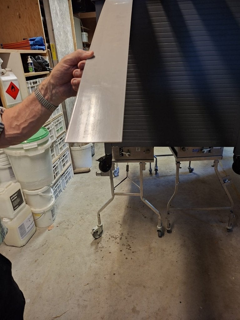 1 aluminium strip 2mm dik, 1.94 mtr lang  en 10 cm breed, Ophalen, Nieuw