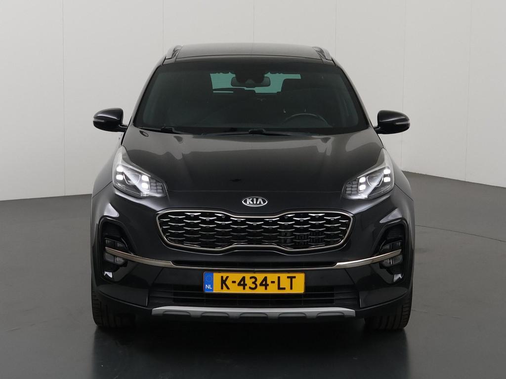 Kia Sportage 1.6 T-GDI GT-Line | Panoramadak | Navigatie | P, Auto's, Kia, 4 cilinders, Zwart, 1600 kg, 177 pk