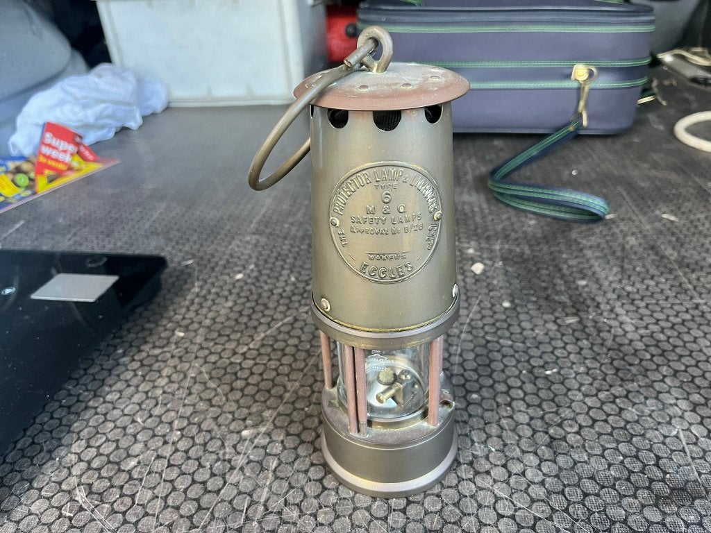 Mijnlamp M&Q Eccles, type 6, Ophalen of Verzenden