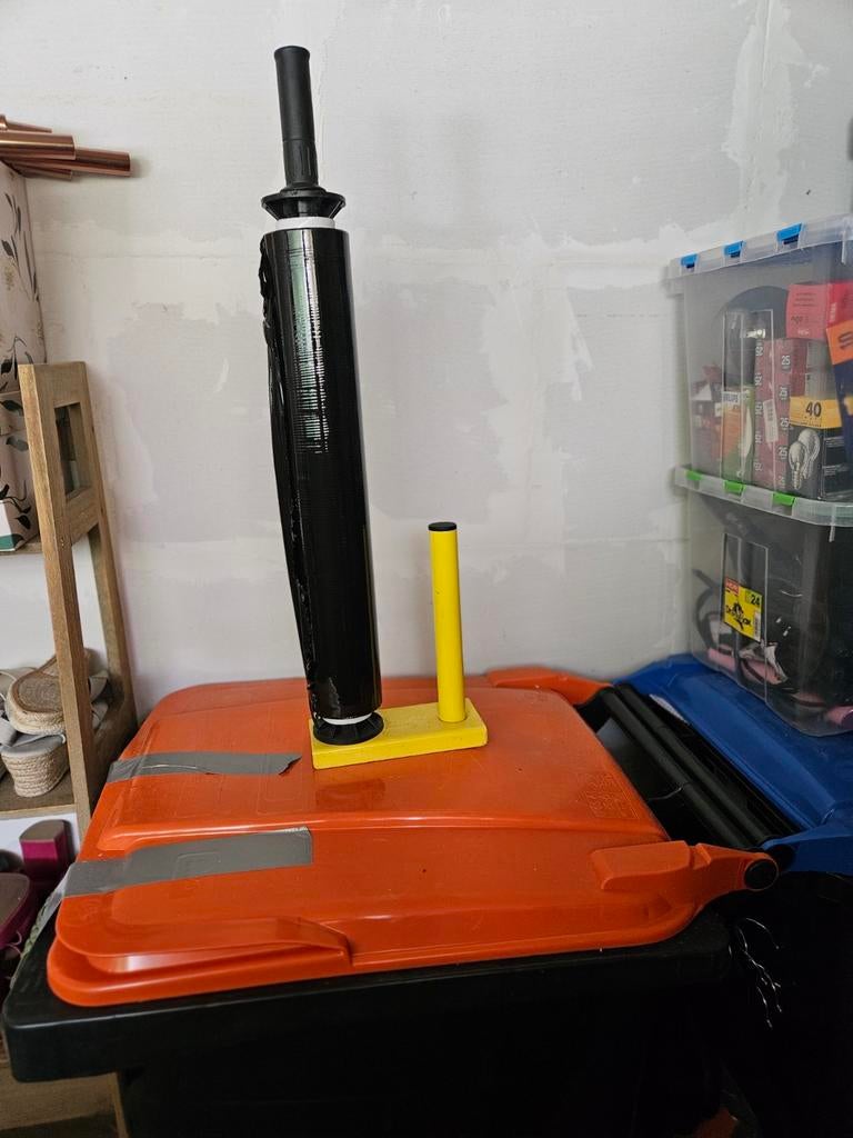 Handmatige foliewikkelaar met diverse rollen folie, Ophalen of Verzenden