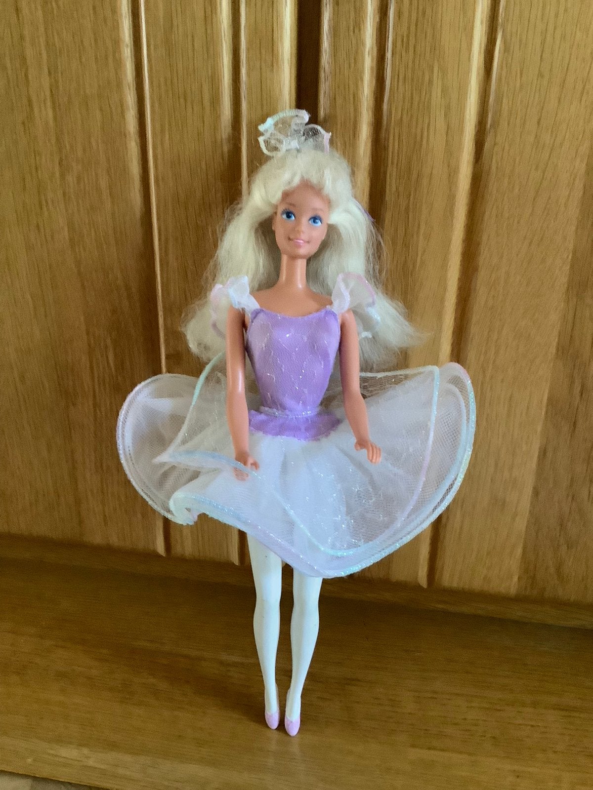 My First Barbie Ballerina ,Purple Tutu, Mattel 1994, Kinderen en Baby's, Speelgoed | Poppen, Ophalen of Verzenden, Gebruikt, Barbie