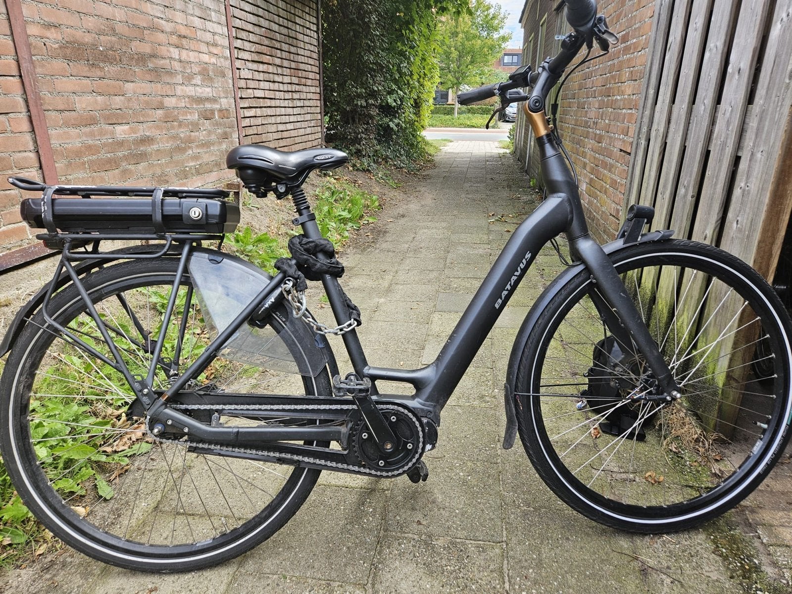 Batavus Finesse E-Go elektrische damesfiets, Batavus, Ophalen of Verzenden, Zo goed als nieuw, 59 cm of meer