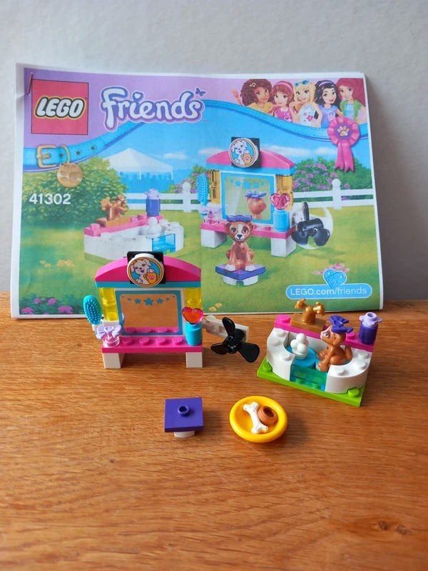 Lego Friends 41302 Puppy Verzorgplek, Gebruikt, Lego, Friends, Ophalen of Verzenden