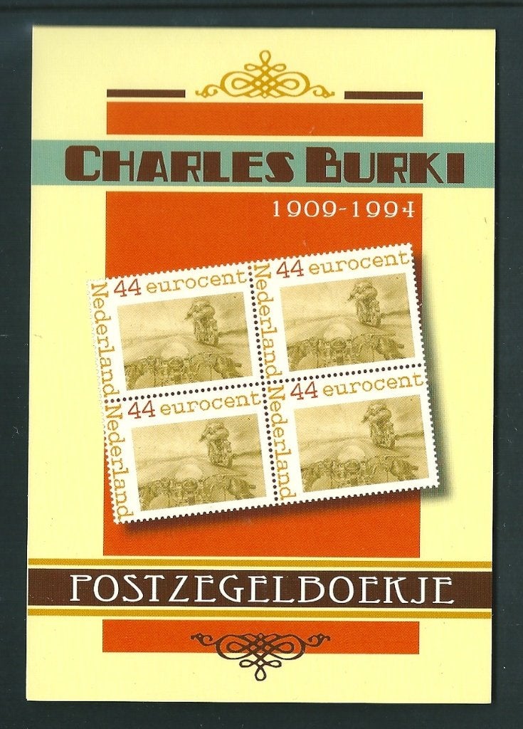 Persoonljke zegels, Carnet Charles Burk I, postfris, Postzegels en Munten, Ophalen of Verzenden, Postfris
