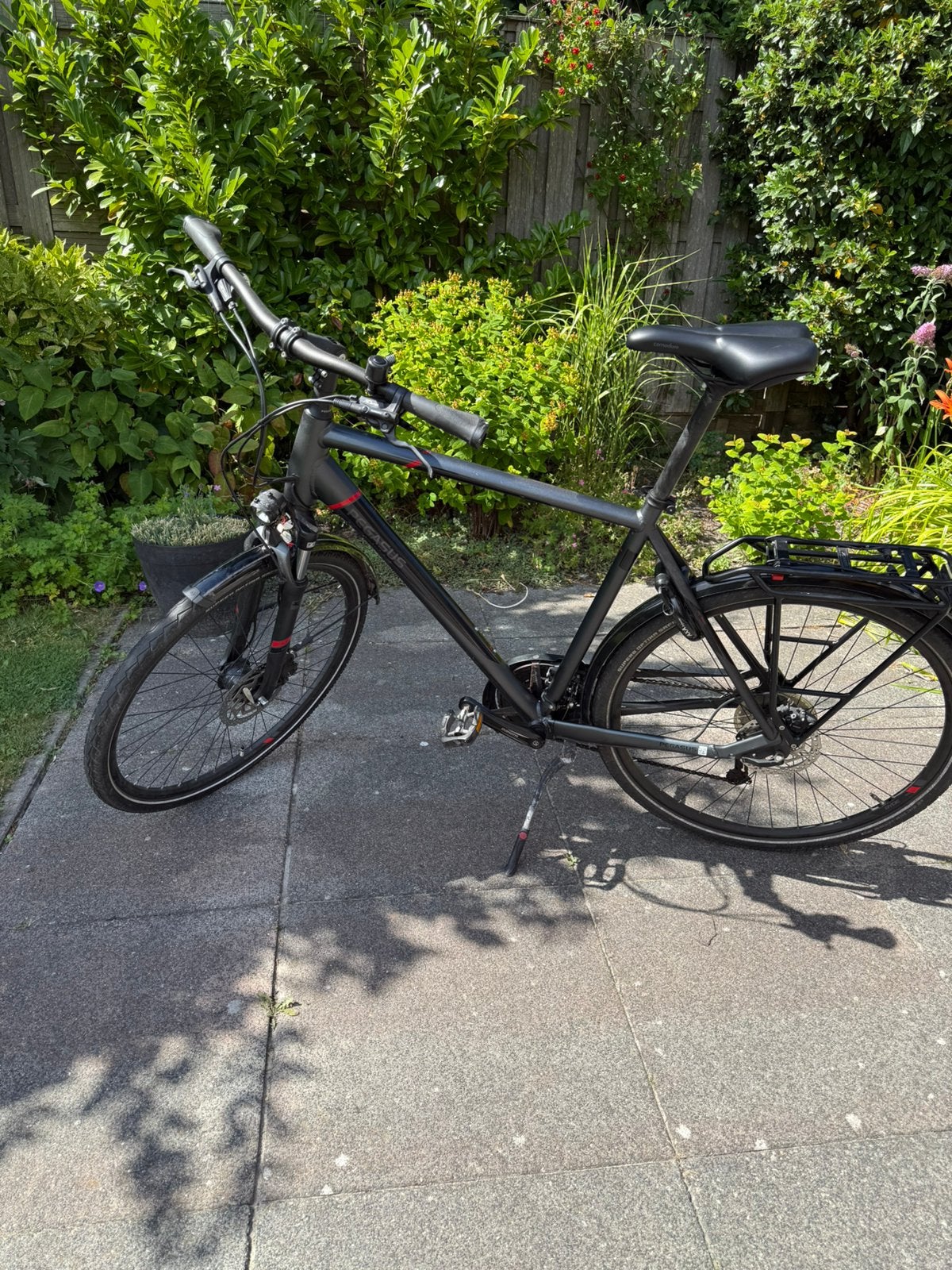 Pegasus premio SL Disc grijs, framehoogte 58cm, 28 inch, Gebruikt, Vering, 57 tot 61 cm