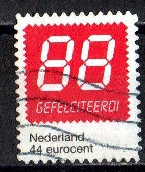 Nederland nr. 2671e Verjaardagszegels 2009 gestempeld, Postzegels en Munten, Postzegels | Nederland, Verzenden, Na 1940, Gestempeld