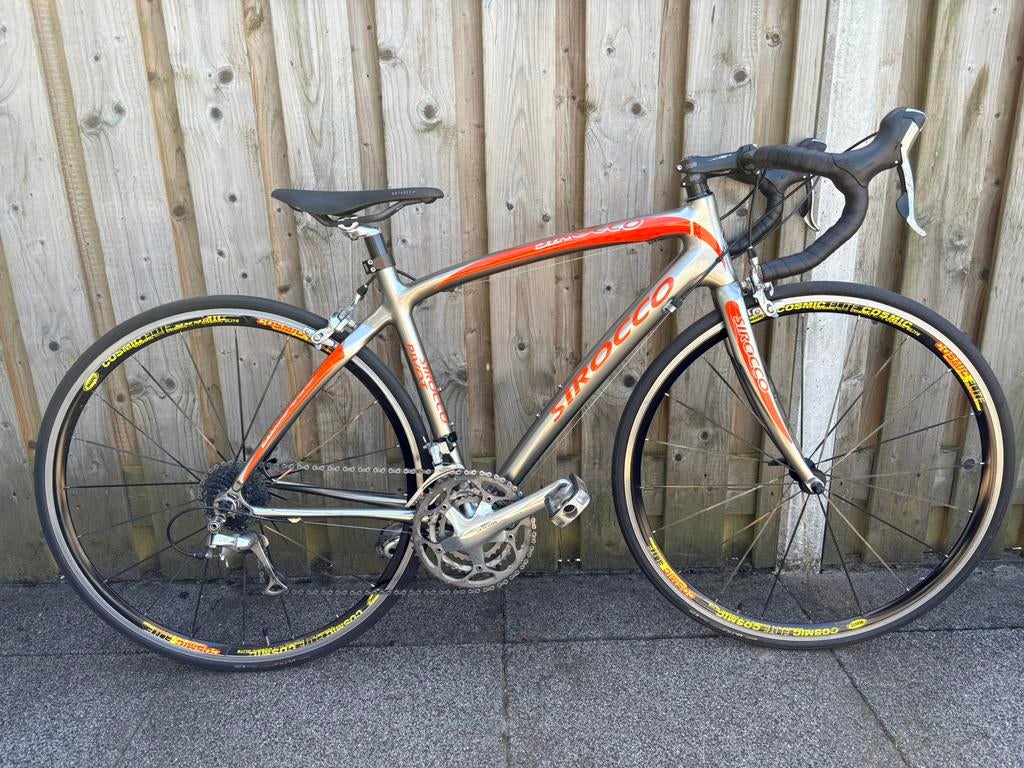 Sirocco kinder racefiets, Fietsen en Brommers, Velgrem, Aluminium, Minder dan 49 cm, Meer dan 20 versnellingen