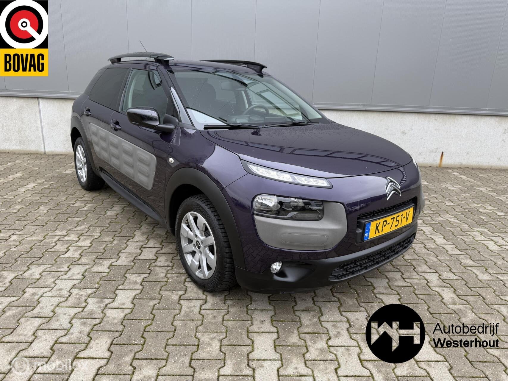 Citroen C4 Cactus 1.2 PureTech Shine NAP Dealeronderhouden!, Auto's, Voorwielaandrijving, Euro 6, Met garantie (alle), 995 kg