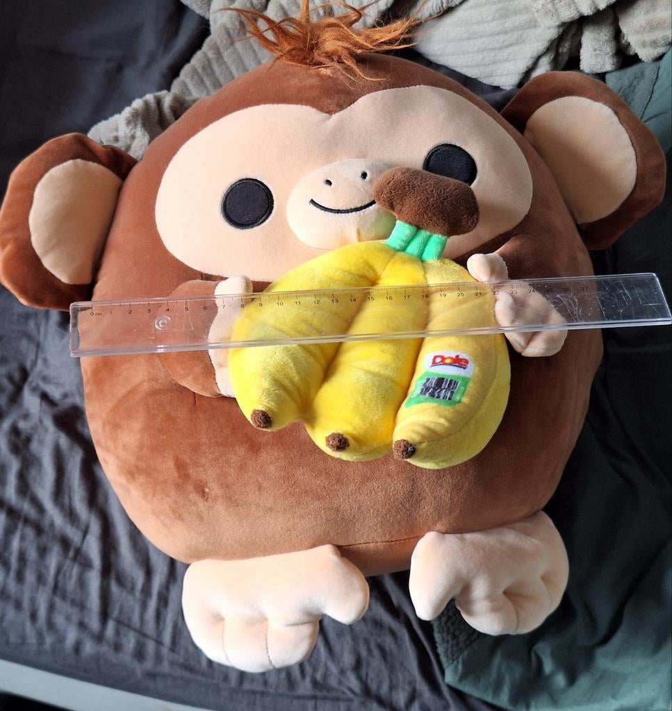 SUPER SIZE riko snackles knuffel, Kinderen en Baby's, Speelgoed | Knuffels en Pluche, Nieuw, Overige typen, Ophalen of Verzenden