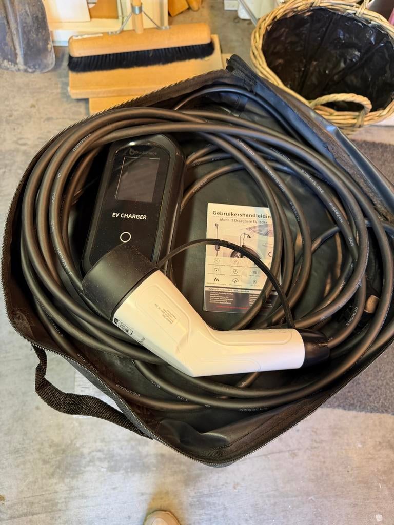 Bar2Charge EV Laadkabel Type 2 met draagtas, Auto diversen, Laadpalen, Ophalen, Zo goed als nieuw, Laadkabel