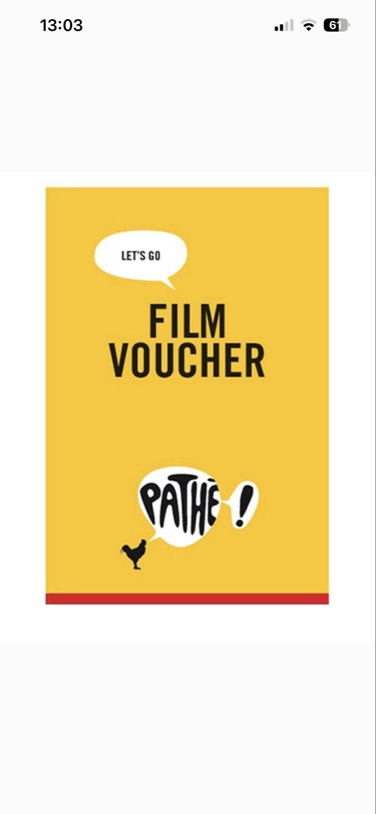 Pathe bioscoopkaart - alle dagen - snelle levering, Tickets en Kaartjes, Filmkaartjes, Eén persoon, Vrijkaartje alle films