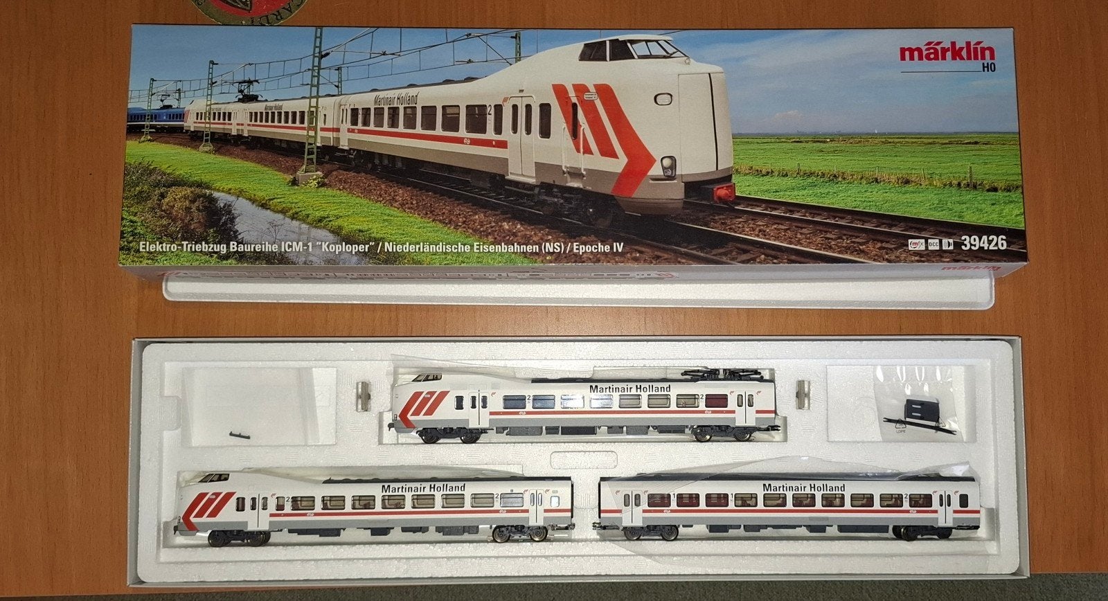 Märklin 39526 Martinair koploper, Ophalen of Verzenden, Wisselstroom, Wagon, Märklin