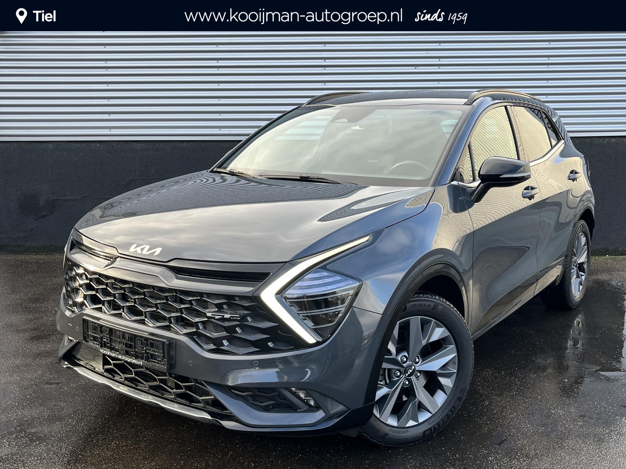 Kia Sportage 1.6 T-GDi Hybrid GT-Line Stoel- & stuurverwarmi, Gebruikt, Euro 6, 4 cilinders, 1650 kg