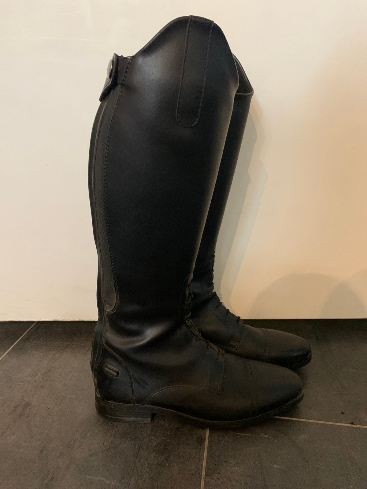 Paardrijlaarzen maat 35, Dieren en Toebehoren, Paardrijkleding, Ophalen, Overige merken, Zo goed als nieuw, Zwart