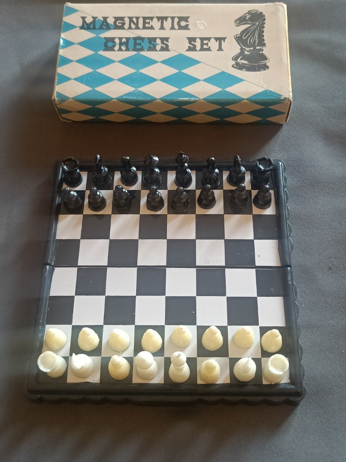 vintage magnetisch Reis Schaakspel, Een of twee spelers, Ophalen of Verzenden, Gebruikt, Reisspel
