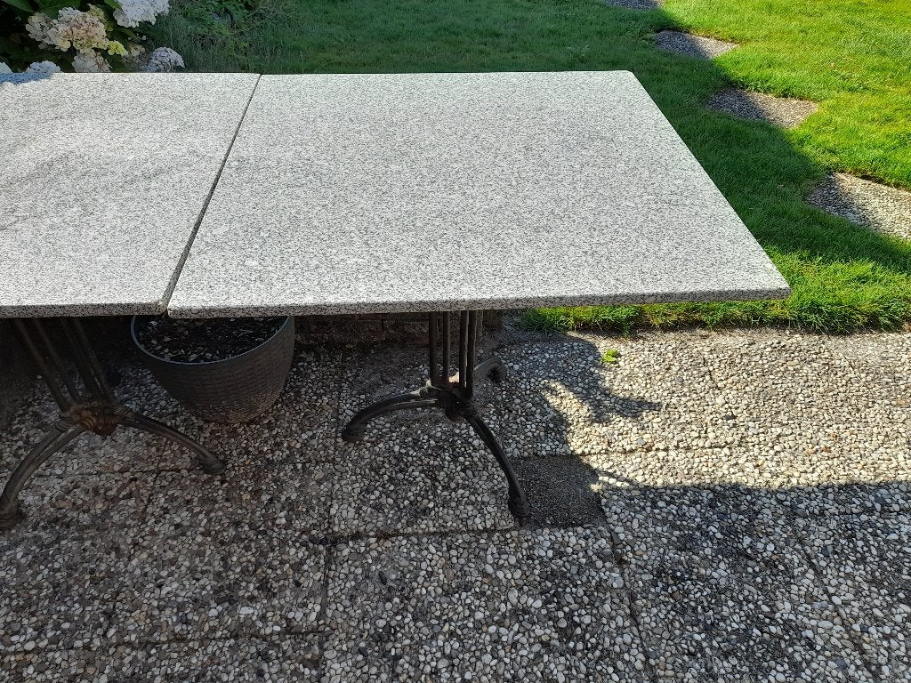 Bistrotafeltjes 2stuks, Ophalen, Gebruikt, Vierkant