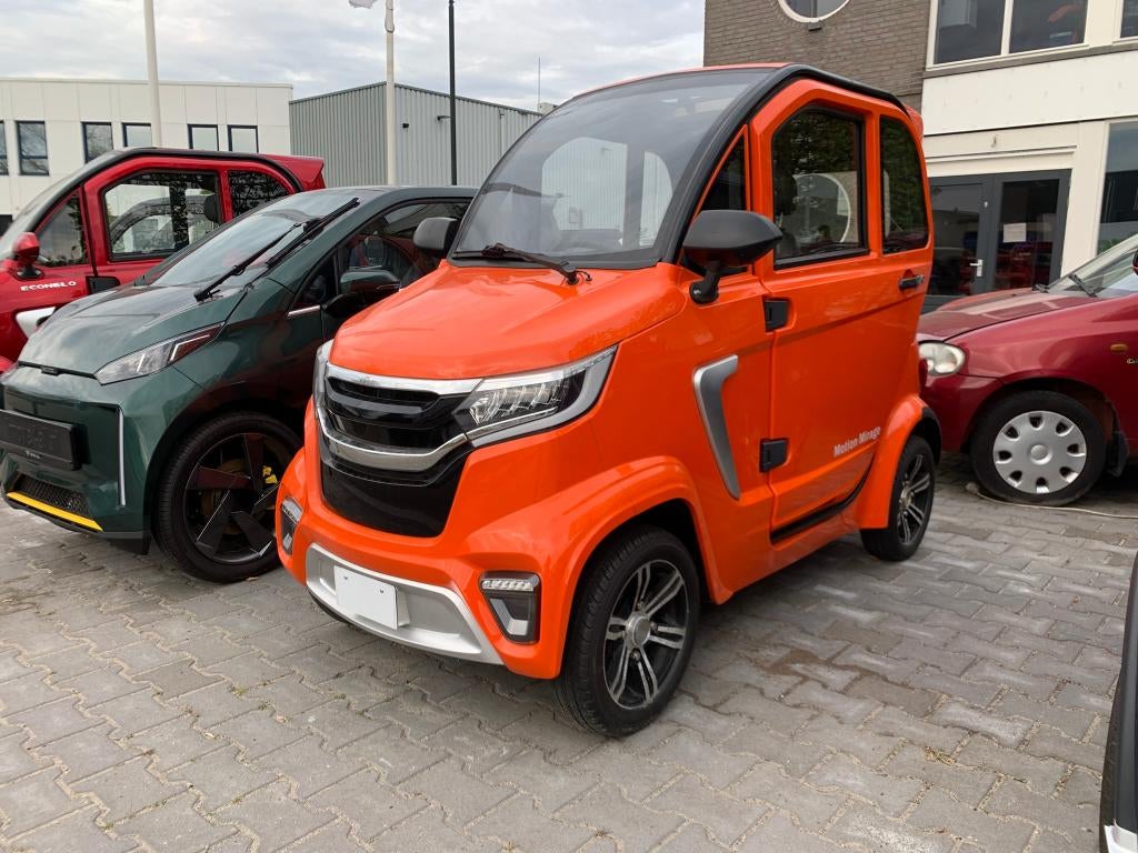 VERKOCHT Rijbewijsvrije Mirage elektrische Scootmobiel, Diversen, Brommobielen en Scootmobielen, Overige merken, Gebruikt, Ophalen of Verzenden