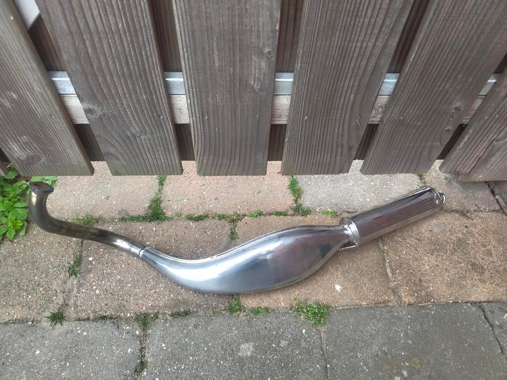 Puch maxi uitlaat Bos / snake, Fietsen en Brommers, Brommeronderdelen | Puch, Ophalen of Verzenden, Zo goed als nieuw, Uitlaat
