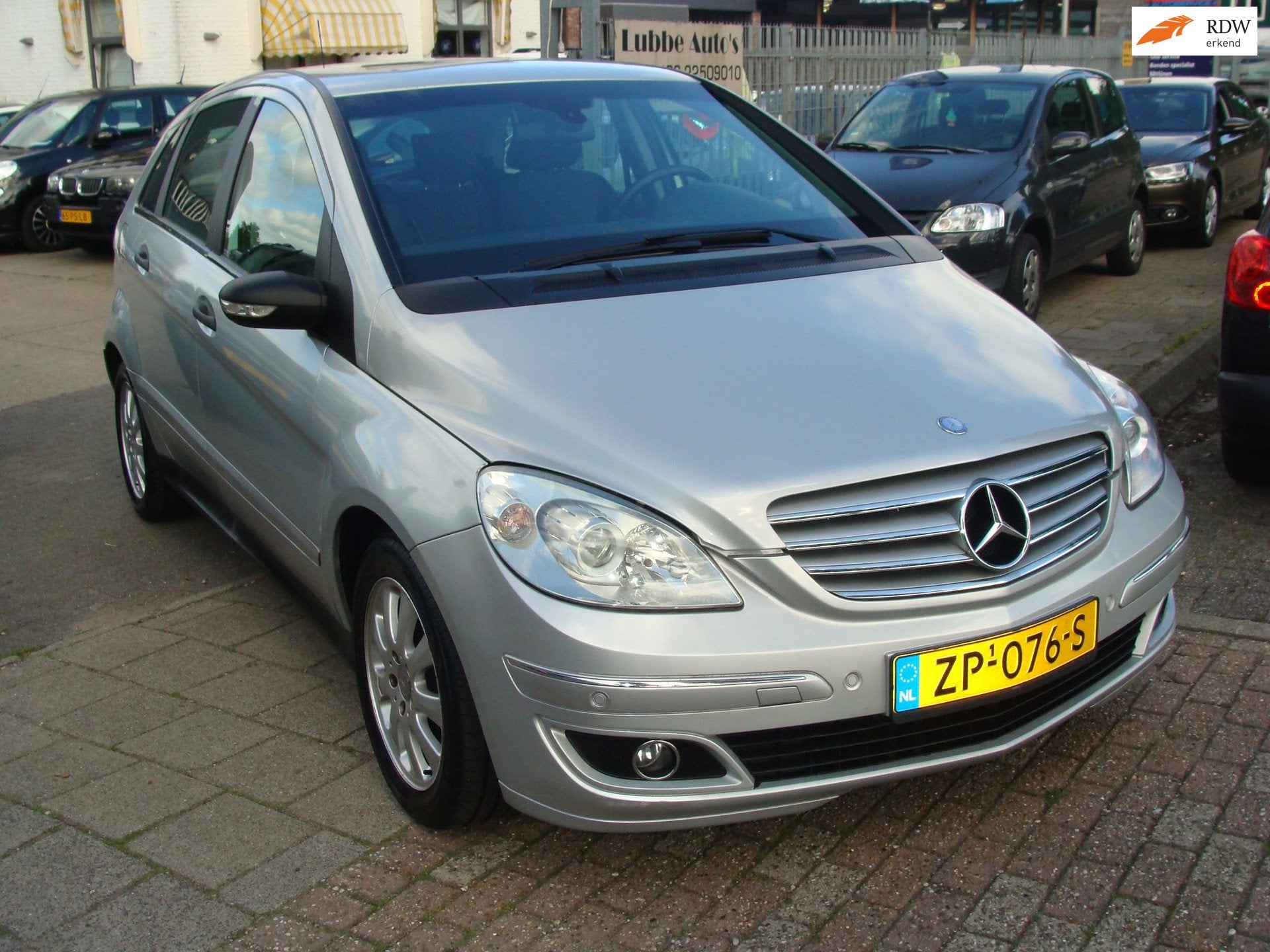 Mercedes-Benz B-klasse 150 avantgarde autom leer nap apk, Auto's, Mercedes-Benz, Voorwielaandrijving, 400 kg, Bedrijf, Handgeschakeld