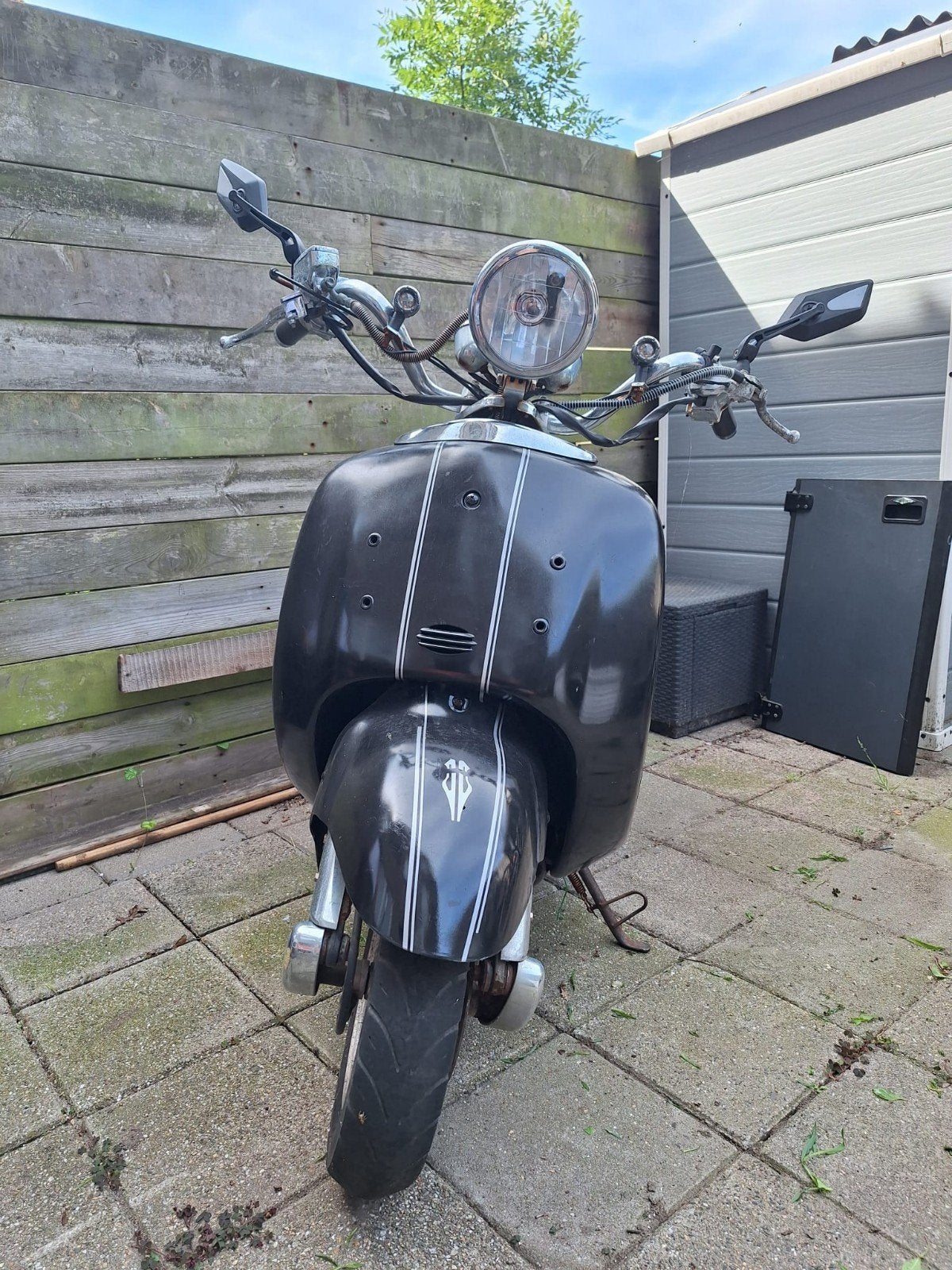 Scooter met nieuwe onderdelen en motorisch in orde, Verzenden, Gebruikt, Carburateur, Overige merken