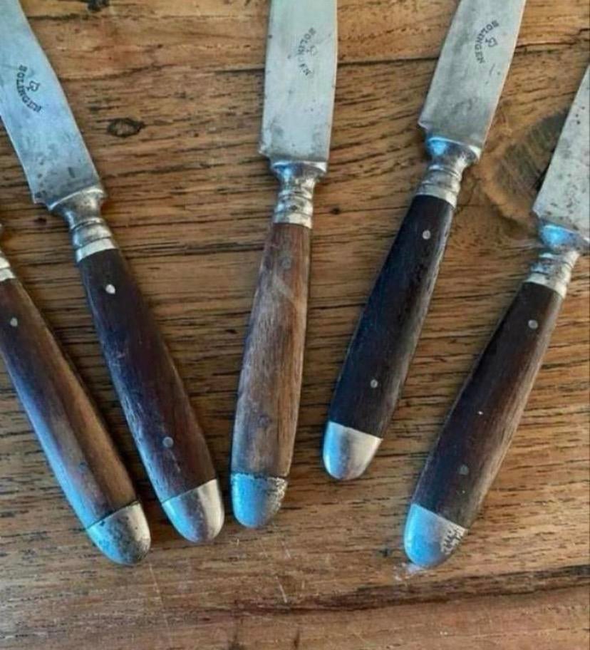 Antieke Solingen messen set, Antiek en Kunst, Antiek | Bestek, Ophalen of Verzenden
