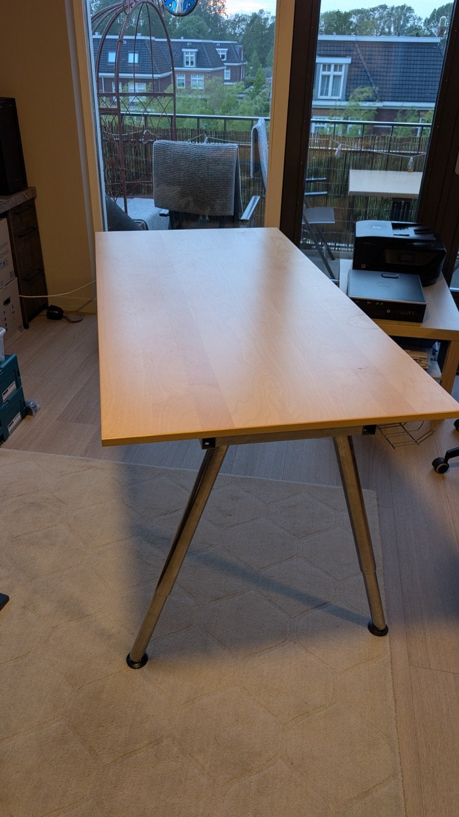 Ikea bureau Galant, Huis en Inrichting, Bureaus, Ophalen of Verzenden, Gebruikt