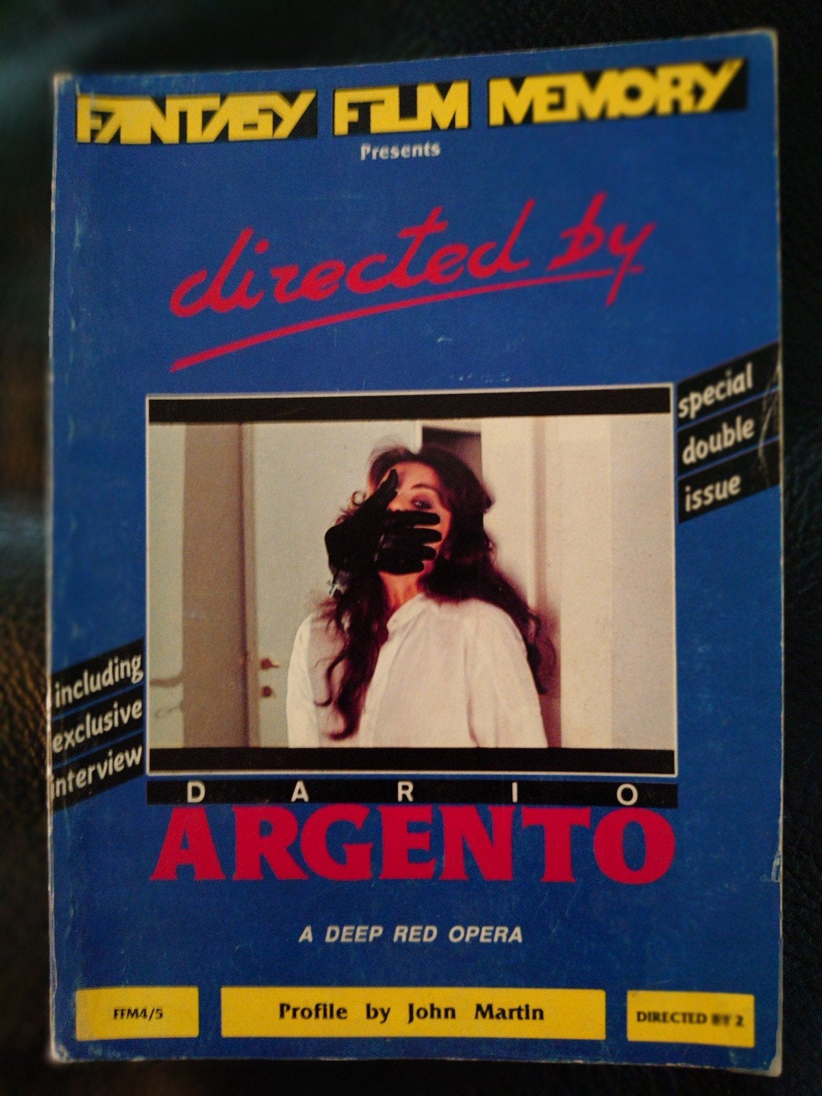Fantasy Film Memory: Dario Argento (1991) magazine OOP, Ophalen of Verzenden, Gelezen, Muziek, Film of Tv