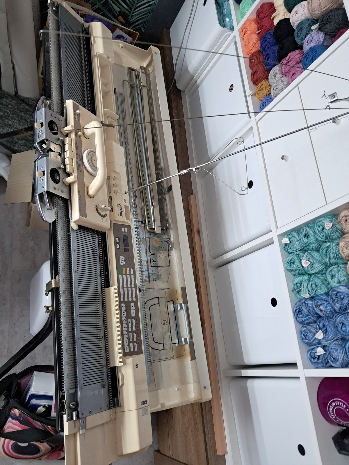Brother KH940 Breimachine Compleet met KR850 en heee veel Ac, Ophalen